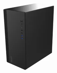 Gabinete Msi Pro Shield M100p, Midi-tower, Micro-atx/mini-itx, Usb 2.0/3.0, Sin Fuente, 1 Ventilador Instalado, Negro